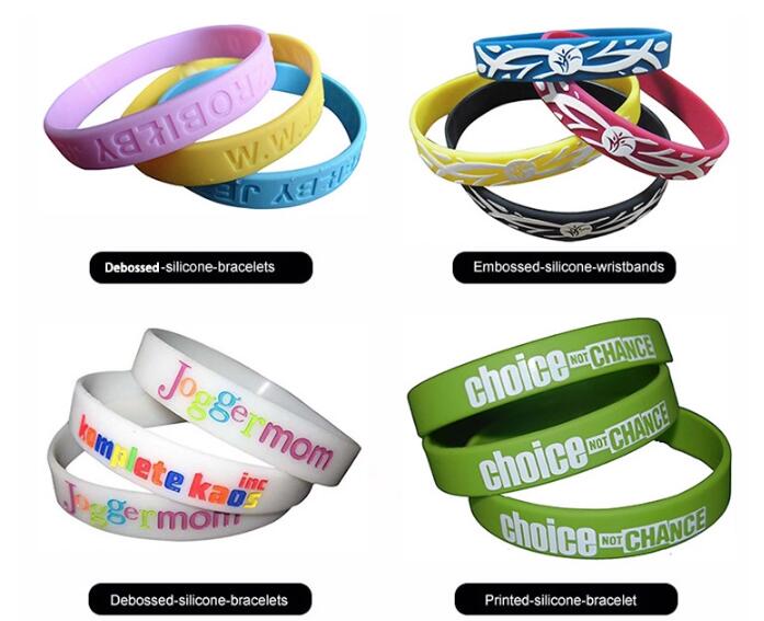custom silicone bracelets/custom silicone wristband 01-2