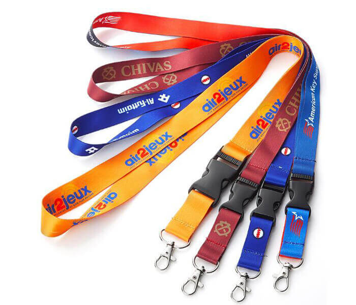 ID Badge holder custom polyester laynards