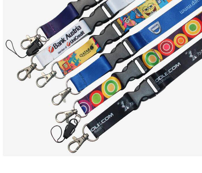 Chinese new product id strap lanyards , id card strap laynards , cheap lanyards no minimum order