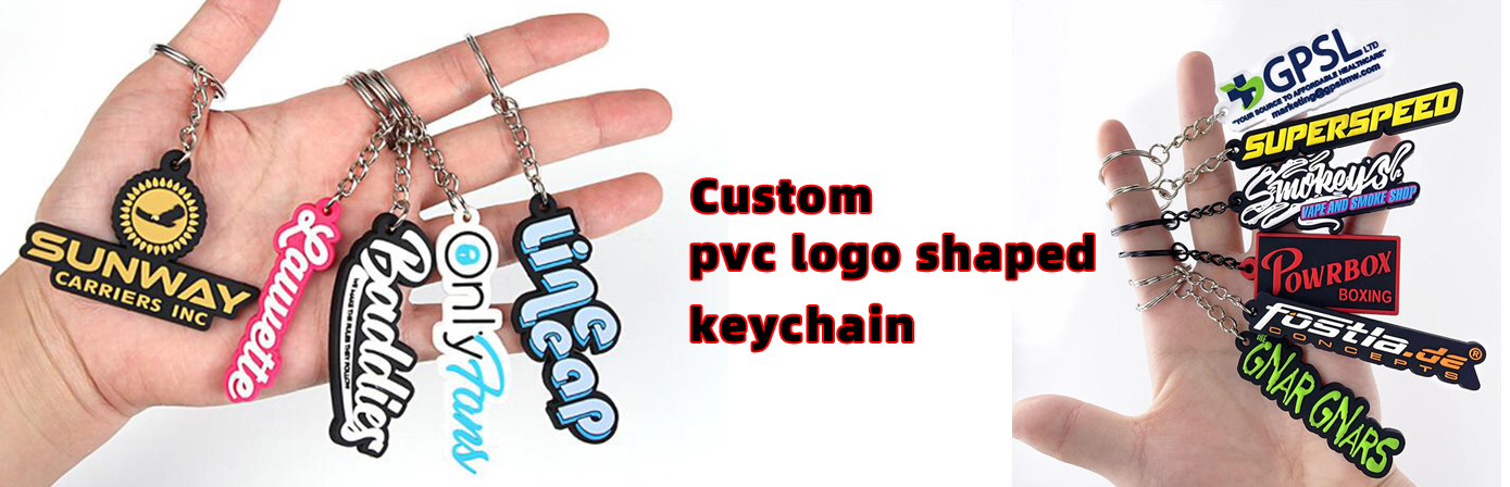 custom high quality pvc logo shaped keychain for promotional gifts